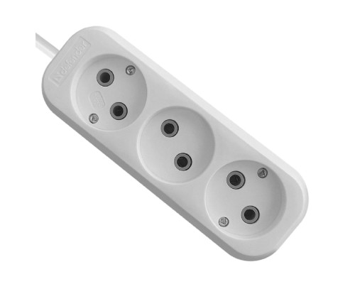 [Сетевые фильтры] Defender Удлинитель B230 10 А, 2 м [99276], без заземления