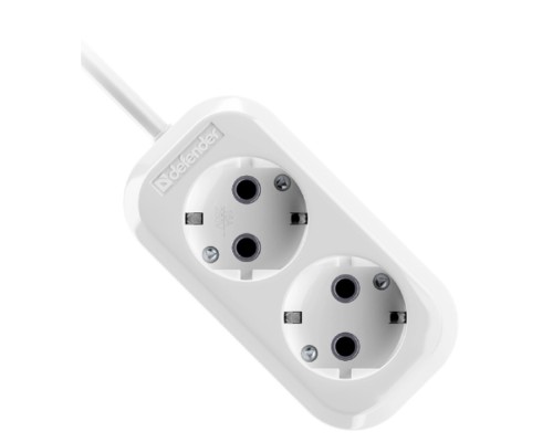 [Сетевые фильтры] Defender Удлинитель R320 16 А, 5 м  [99367] выключатель, с заземлением