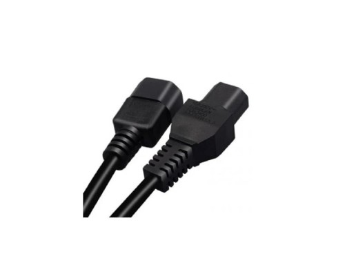 [кабели] KS-is Кабель питания IEC-C14 - IEC-C15  (KS-857B-2) 2м черный
