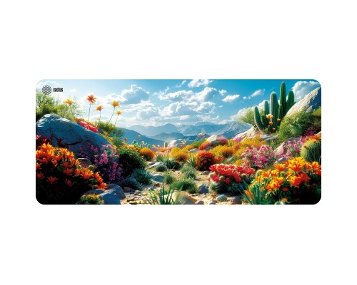 [кабели] Коврик для мыши Cactus Desert landscape 900x400x3мм (CS-MP-PRO15XXL)