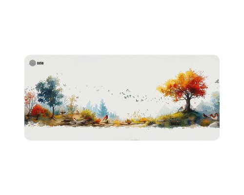 [кабели] Коврик для мыши Cactus Forest watercolor 900x400x3мм (CS-MP-PRO16XXL)