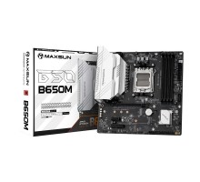 MAXSUN MS-Terminator B650M (Socket AM5, mATX, 4*DDR5(192Gb), DP/HDMI, 4*SATA3, 2*M.2, 1*PCIEx16/1*PCIEx4/1*PCIEx1, 2*USB 2.0, 4*USB 3.2, LAN 1*2.5G, RTL)
