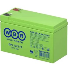 WBR Батарея GPL1272 F2 (12V/7,2Ah)