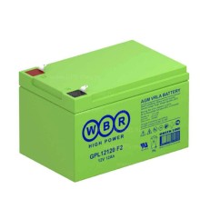 WBR Батарея GPL12120 F2 (12V/12Ah)