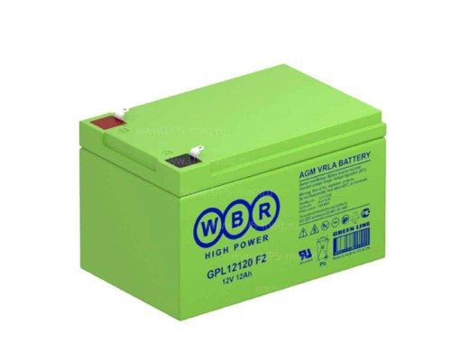 [акб] WBR Батарея GPL12120 F2 (12V/12Ah)