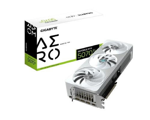[Видеокарта] Gigabyte GV-N507TAERO OC-16GD RTX5070Ti AERO OC 16GB GDDR7 256bit 3xDP HDMI 3FAN RTL