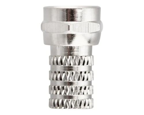 [Разъемы, Проходные адаптеры, Вставки] Rexant (05-4003) F-разъем RG-6  (100 шт )