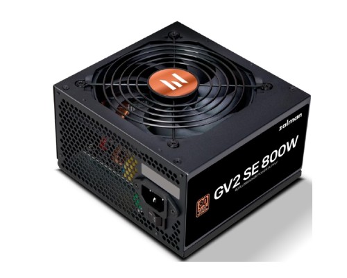 [Блок питания] Zalman <GV2SE>  ZM800-GV2SE <800W, ATX12V v2.52, APFC, 12cm Fan, 80+ Bronze, Ret>