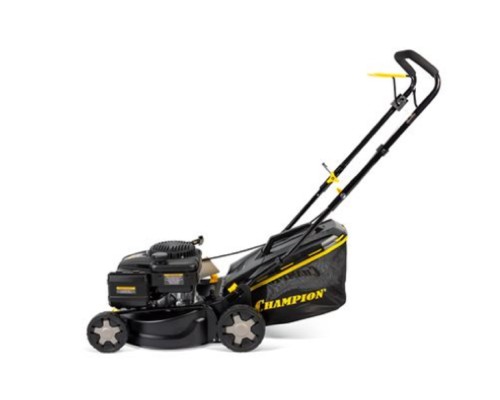 [Газонокосилки и аэраторы] CHAMPION Газонокосилка LM4222 { 2,2кВт 418мм 40л 20-70мм 1рычаг/6, 17кг 2в1 }