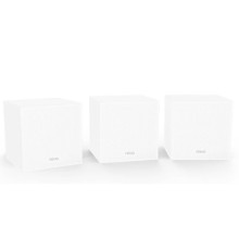 TENDA MW12(3-pack) Трехдиапазонная гигабитная Wi-Fi Mesh система АС2100, до 300 Мбит/с на 2,4 ГГц + до 867 Мбит/с на 5 ГГц, LAN 2x 1Гбит/с, WAN 1x1 Гбит/с, 4 встроенные