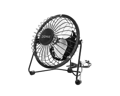 [Розетки и патч-панели] Rexant (60-0225) Вентилятор настольный DX-4 USB, черный Domie