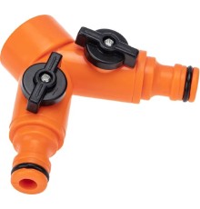 Rexant (62-0223) Разветвитель 2-х канальный на кран 1/2