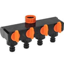 Rexant (62-0225) Разветвитель для шланга на 4 канала 1/2
