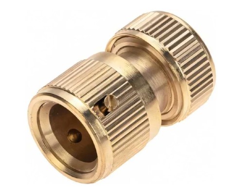 [Коннекторы, ] Rexant (62-0279) Коннектор для шланга латунный, быстросъемный, 1/2