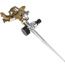 Rexant (62-0255) Разбрызгиватель латунный, импульсный, с регулировкой угла горизонта распыления до 16м 