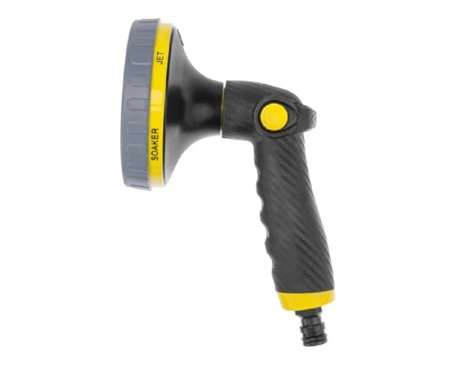 [Коннекторы, ] Rexant (62-0325-F) Пистолет-распылитель душевого типа CARBON, 6 режимов 