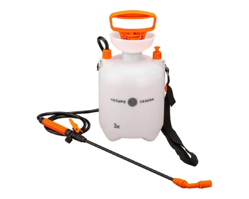 [Коннекторы, ] Rexant (62-0247) Опрыскиватель садовый  для растений и цветов 3 л Четыре Сезона