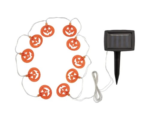 [фонари] Rexant (602-271) Гирлянда садовая (каскад) Улыбка 3м, 3000К, с аккумулятором и выносной солнечной панелью Lamper