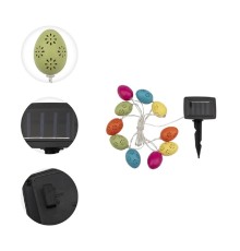 Rexant (602-268) Гирлянда садовая (каскад) Эклектика 4м, 3000К, с аккумулятором и выносной солнечной панелью Lamper