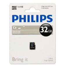 Micro SecureDigital 32GB Philips microSDHC Class 10