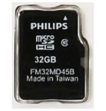 Micro SecureDigital 32GB Philips microSDHC Class 10 OEM ( без упаковки) (FM32MD45K/97_OEM)