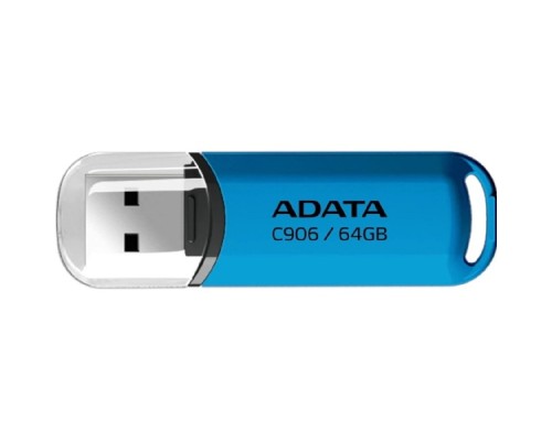 [Носитель информации] A-DATA Flash Drive 64GB <AC906-64G-RWB> Classic C906, USB 2.0, Синяя