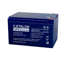 C.ETALON Аккумулятор CHR 12-12 (12 В 12 Ач,Нож F2 (Faston))
