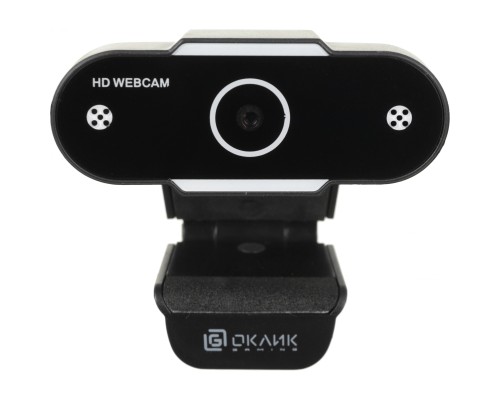 [Цифровая камера] Оклик OK-C012HD черный 1Mpix (1280x720) USB2.0 с микрофоном