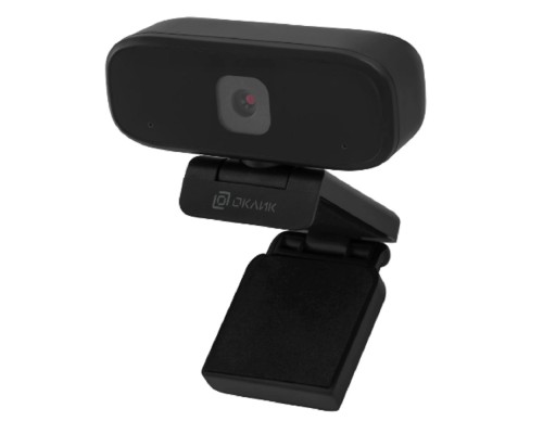 [Цифровая камера] Оклик OK-C015HD черный 1Mpix (1280x720) USB2.0 с микрофоном