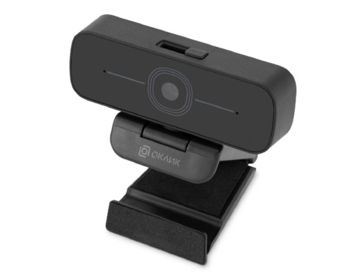 [Цифровая камера] Оклик OK-C001FH черный 2Mpix (1920x1080) USB2.0 с микрофоном