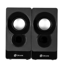 Oklick OK-165 2.0 черный 6Вт