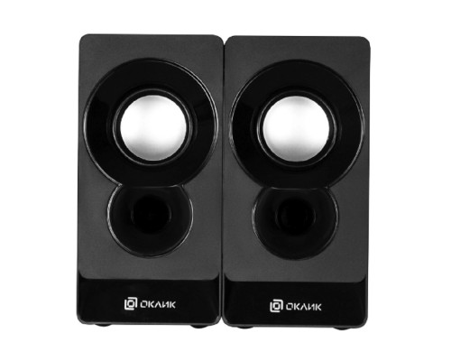 [Колонки Oklick] Oklick OK-165 2.0 черный 6Вт