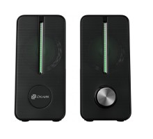 Oklick OK-120U 2.0 черный 6Вт