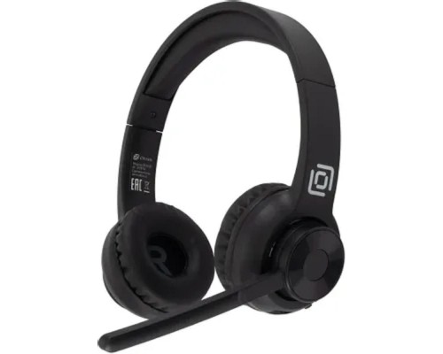 [Наушники и микрофоны] Oklick HS-M310 черный 1.5м накладные BT