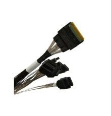 Procase CBL-SLSAS8-8SATA-10 Кабель для подключения корзин, SFF-8654 (Slimline SAS x8) к 8* SATA , 100 cm