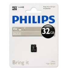 Micro SecureDigital 32GB Philips microSDHC Class 10 (FM32MD45B/97)
