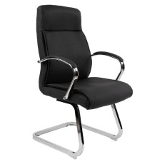 Офисное кресло Chairman CH853 экокожа, черный (7146005)