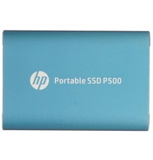 HP Portable SSD 1TB External P500 Series Blue <1F5P6AA#ABB> (USB 3.2 Gen2 Type-C, up to 420/420Mbs, 500TBW, 79х54х10, 45g