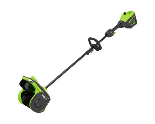 [Снегоуборочная техника] Greenworks Снегоуборщик аккумуляторный GD60SS2 {60V, 30 см, с регулируемым направлением выброса, бесщеточный, без АКБ и ЗУ} [2603207]