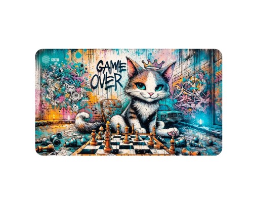 [Кактус коврики] Коврик для мыши Cactus Game Over 700x400x4мм (CS-MP-COR01XLL)