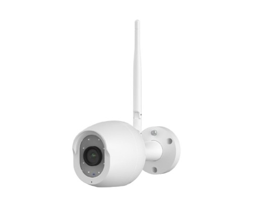 [Видеонаблюдение] RUBETEK RV-3424/Wh Видеокамера стационарная обзор 100° Full HD (цв. белый), 2 Мп, 1/2.9'  CMOS, объектив 4.0 мм, ONVIF/WebRTC/RTSP, слот microSD, Wi-Fi 2.4 ГГц, IP65, металл