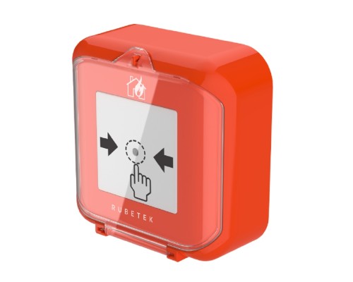 [Охранно-пожарная сигнализация] RUBETEK ИП 513-02 Извещатель пожарный ручной адресный радиоканальный 