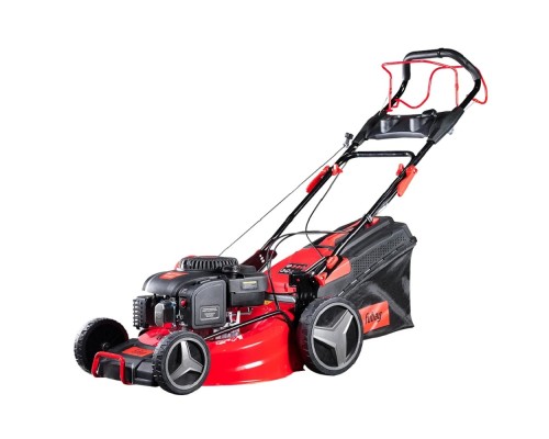 [газонокосилки] FUBAG Газонокосилка бензиновая рег. скорости и функцией вертикального хранения FPL 53 SMVF  ( 2,8 л.с, 4 тактный самоходна, ш. скаш 53 см, в. скаш 32-71мм, Мульчирование да, сборника, л 65) [46284]