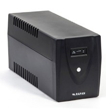 Источник бесперебойного питания (736) Бастион RAPAN-UPS 1500ВА/900Вт/line-interactive/170 - 270 В/АКБ 7Ачx2/2xC13 2xSchuko/1,5 л.г.
