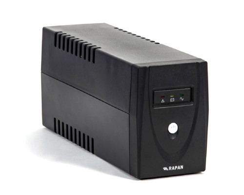[Бастион ИБП] RAPAN-UPS 600 источник питания 220 В 600ВА/350Вт меандр с АКБ 7 Ач интерактивный