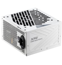 XPG CORE REACTOR II 850 white (ATX 3.1 850W, Full Modular, PWM 120mm FDB fan, Active PFC, DC to DC,Half-Bridge & LLC converter, 80+ GOLD, all Japanese capasitors, белый ) RET