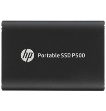 HP Portable SSD 250GB External P500 Series Black <7NL52AA#ABB> (USB 3.2 Gen2 Type-C, up to 370/200Mbs, 100TBW, 79х54х10, 45g)