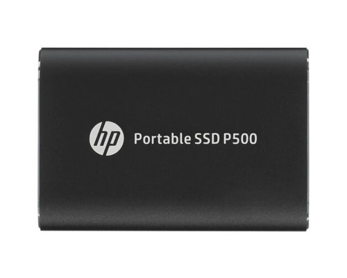 [носитель информации] HP Portable SSD 250GB External P500 Series Black <7NL52AA#ABB> (USB 3.2 Gen2 Type-C, up to 370/200Mbs, 100TBW, 79х54х10, 45g)
