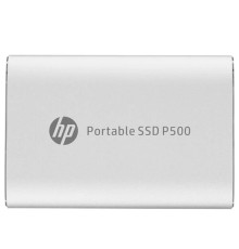 HP Portable SSD 250GB External P500 Series Silver <7PD51AA#ABB> (USB 3.2 Gen2 Type-C, up to 370/200Mbs, 100TBW, 79х54х10, 45g)