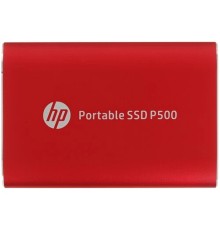 HP Portable SSD 500GB External  P500 Series Red <7PD53AA#ABB> (USB 3.2 Gen2 Type-C, up to 370/200Mbs, 300TBW, 79х54х10, 45g)
